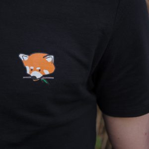T-shirt unisexe en coton bio le Panda roux